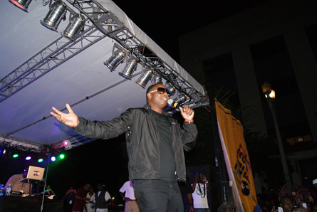 Doug E. Fresh. Photo by Leon Laing.