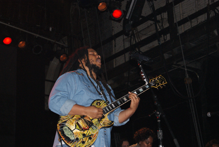Stephen Marley. Photo by Leon Laing.