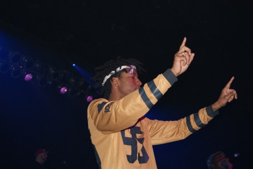 Dyemond Lewis. Photo by Leon Laing.