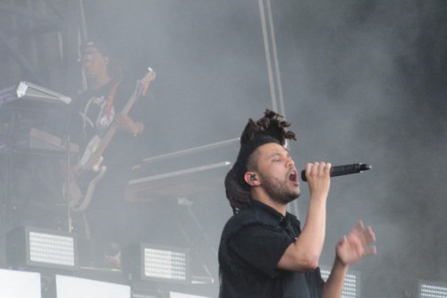 The Weeknd. Photo by Leon Laing.